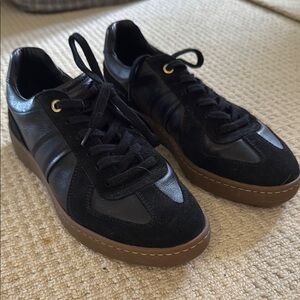 Greats Black and Brown Sneakers with Versatile Design